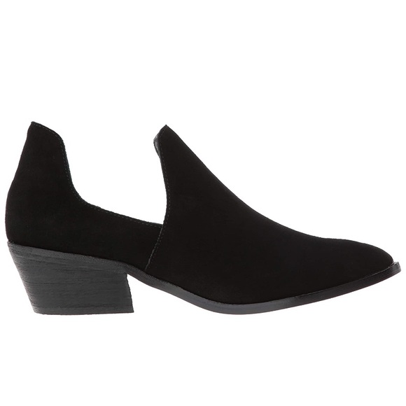 Black cutout Chinese laundry Focus ankle booties 9 - Picture 7 of 8